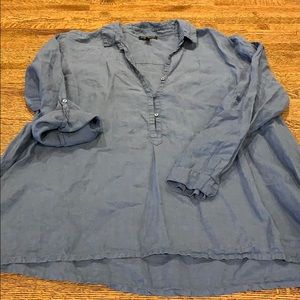 Eileen Fisher linen shirt size M